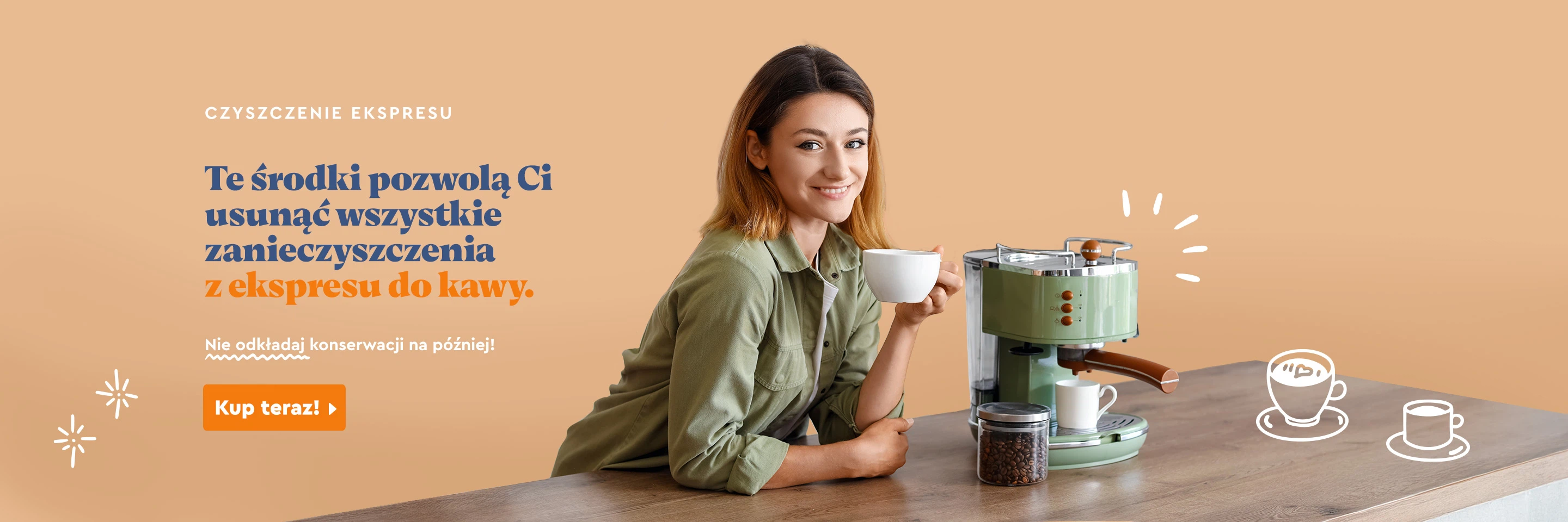 Konserwacja ekspresu razem z Filtrosferą