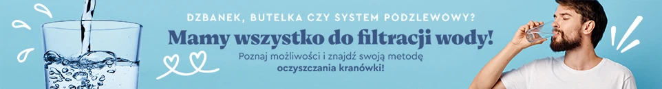 Baner kategorii Filtracja i uzdatnianie wody