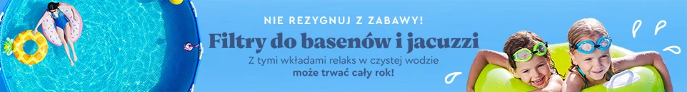 Baner kategorii Filtry do basenu i jacuzzi